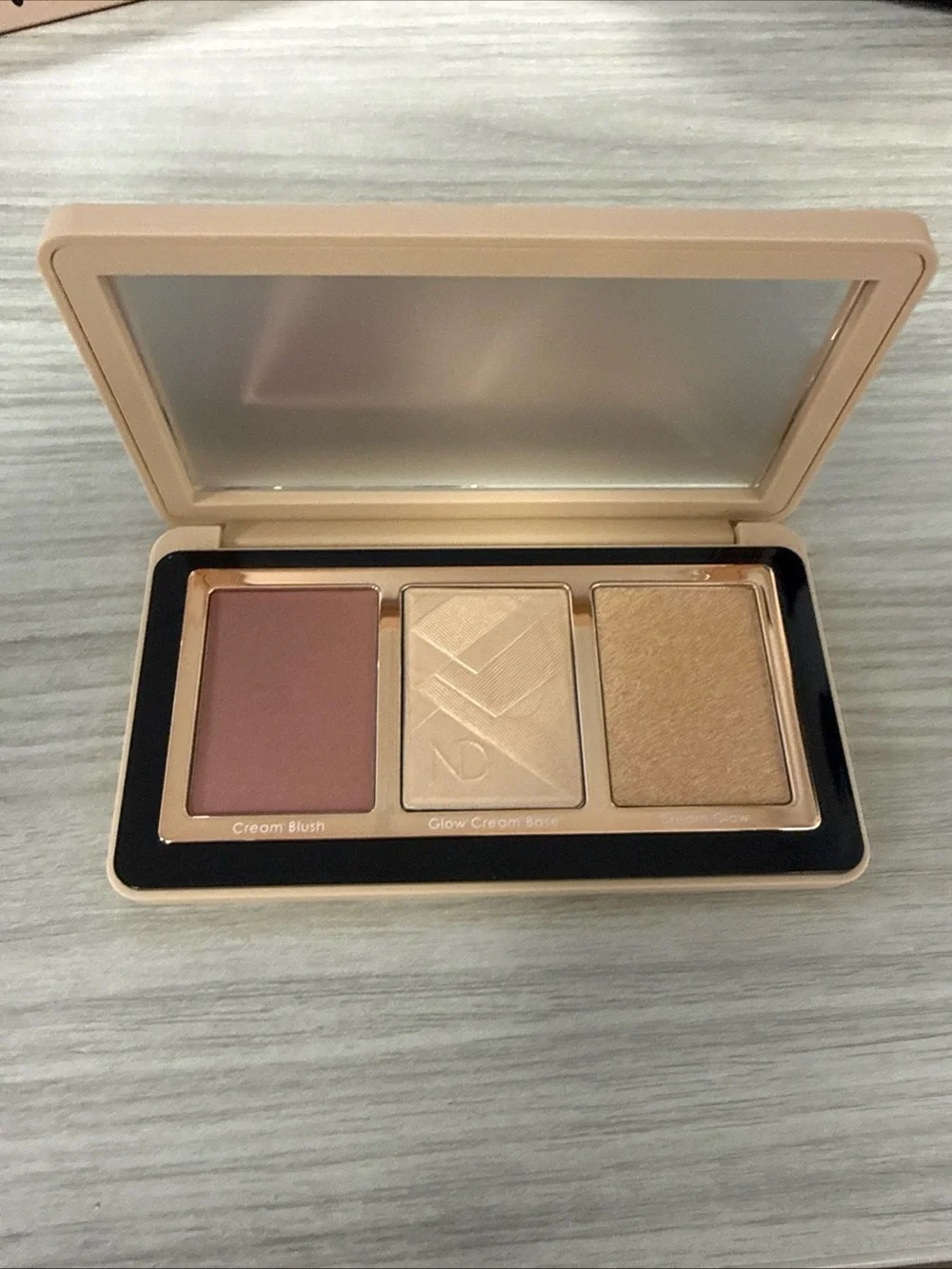 Natasha Denona My Dream Cheek Trio Blush Glow Highlighter Palette New In Box
